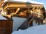 le chalet en hiver