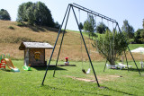 Chalet la Marmotte, Bac à sable, balançoires