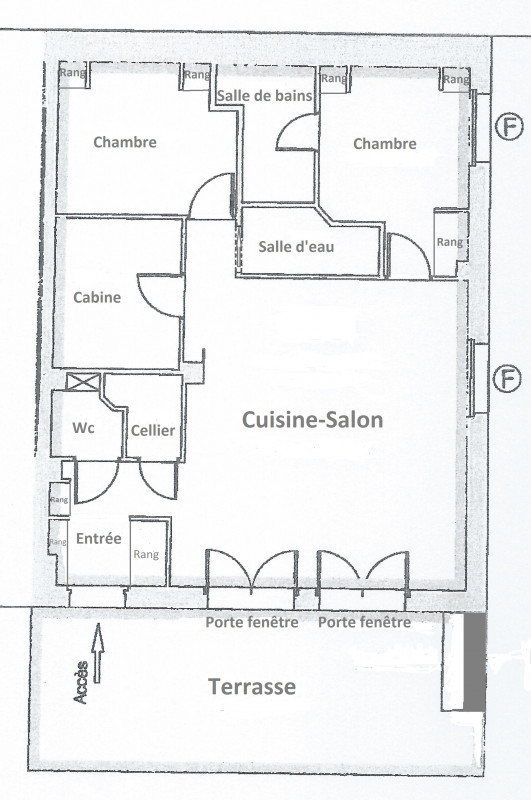 plan du gîte